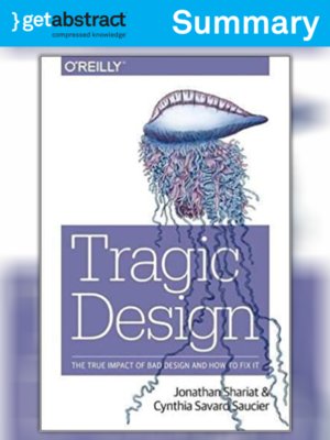 cover image of Tragic Design (Summary)